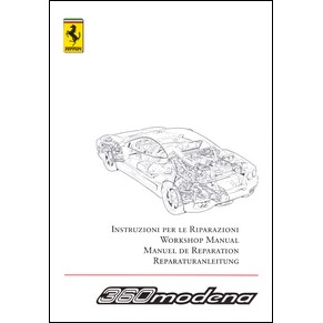 2005 Ferrari 360 Modena workshop manual vol2 1999/05 PDF (it/fr/uk/de